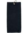 TC19 Towel City Microfibre Golf Towel Navy colour image